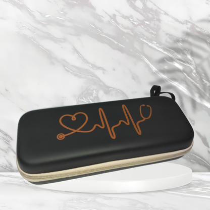 Premium Stethoscope Case (Heartbeat Edition)