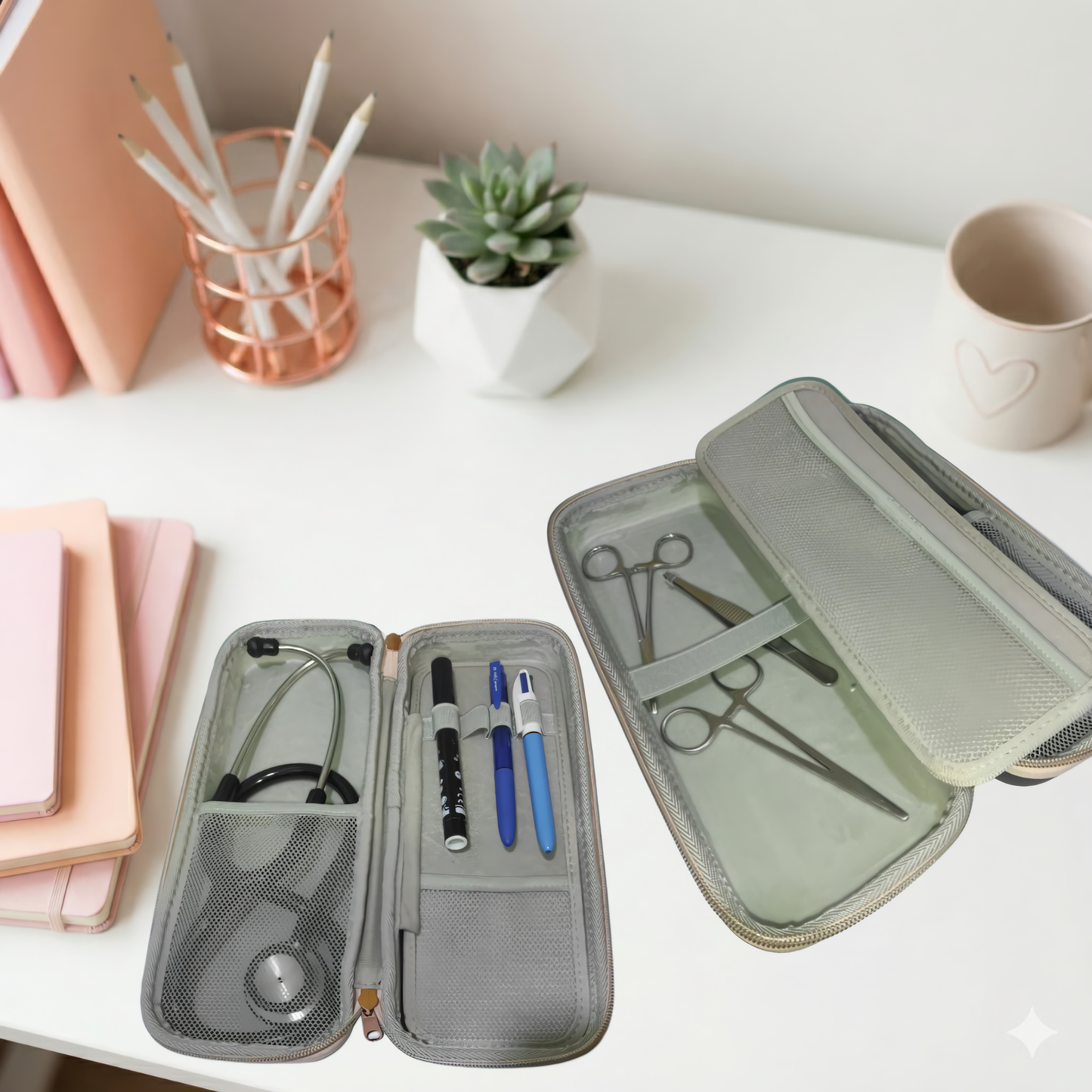 Premium Stethoscope Case (Heartbeat Edition)